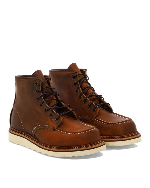Red Wing Brown Classic Moc for men