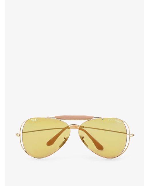 Women's Metallic Acetate Sunglasses Lenses