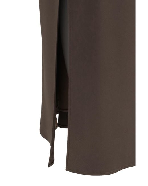 Brunello Cucinelli Brown Skirts