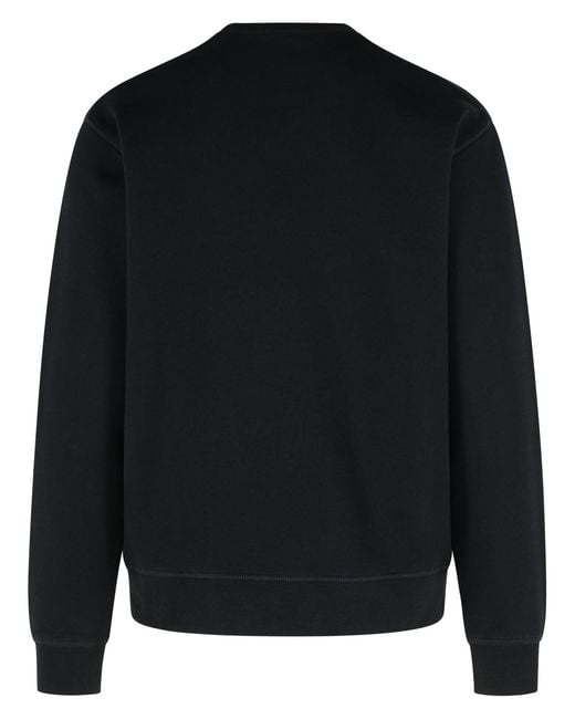 DSquared² Black Cotton Sweatshirt for men