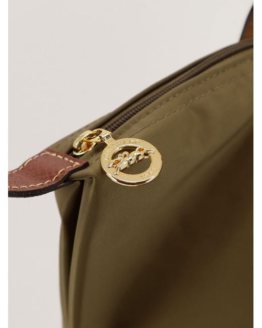 Longchamp Natural Le Pliage Nylon Shoulder Bag