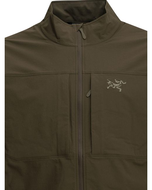 Arc'teryx Green "Gamma" Technical Jacket for men