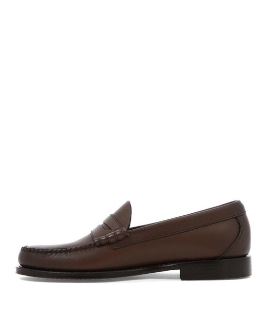 G.H.Bass & Co. Brown "Weejuns Larson Penny" Loafers for men