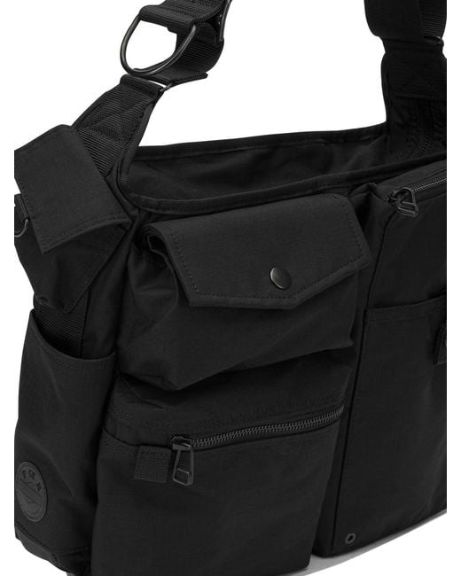 PORTER-YOSHIDA &amp; CO Black Porter-Yoshida & Co Dissection Medium Shoulder Bag for men