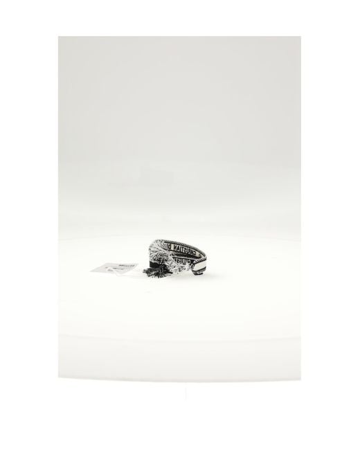 Dior White Dior J'Adior Woven Bracelet
