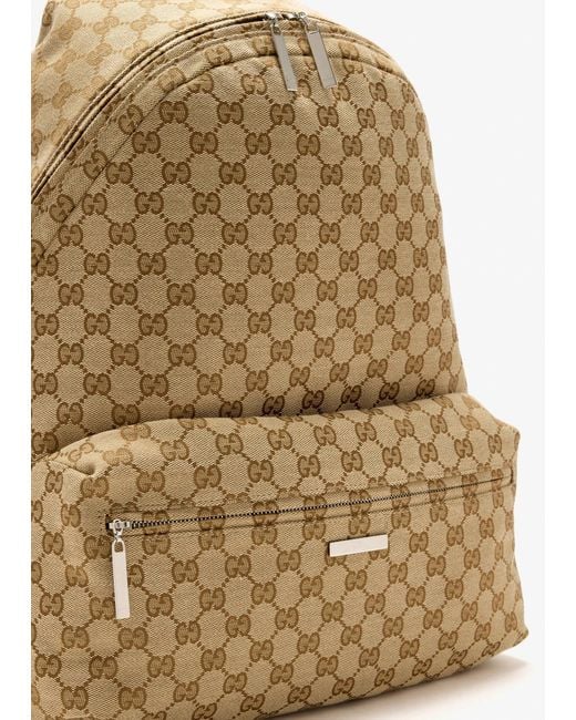 Gucci Natural Gg Backpack for men