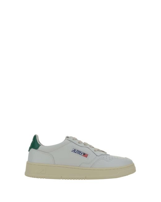 Autry White Low 01 Sneakers for men