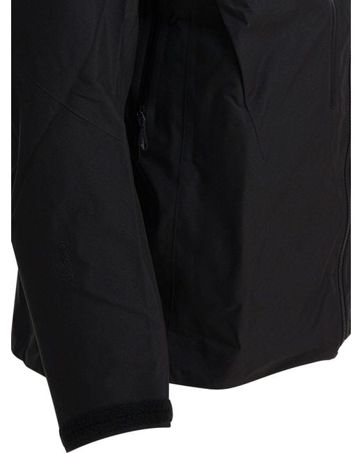 Arc'teryx Black "Alpha Sv" Windbreaker Jacket for men