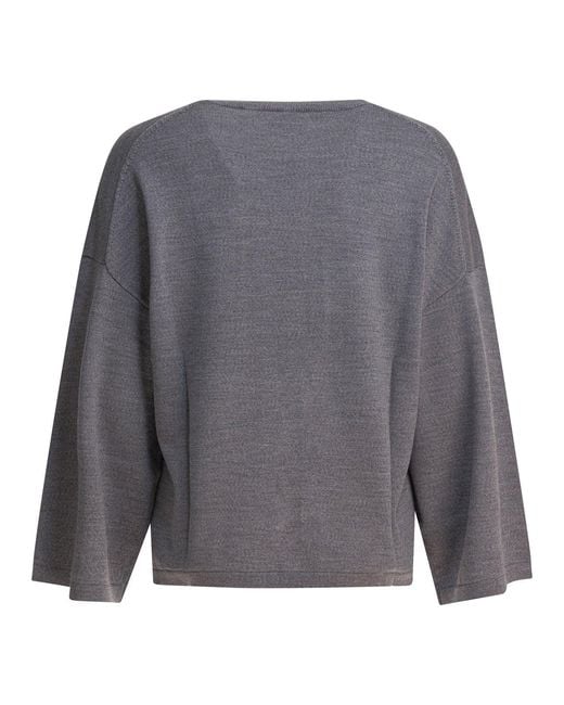 Khaite Gray Darcy Sweater