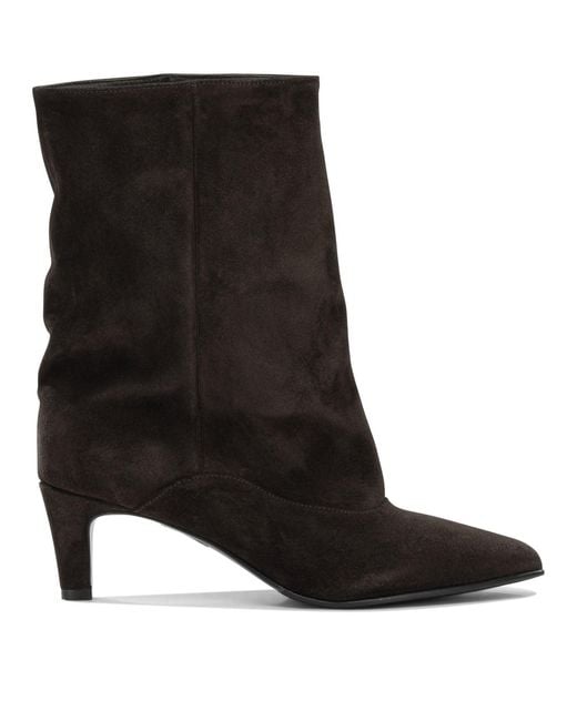 Strategia Black A5992Hombre Bordo Boots