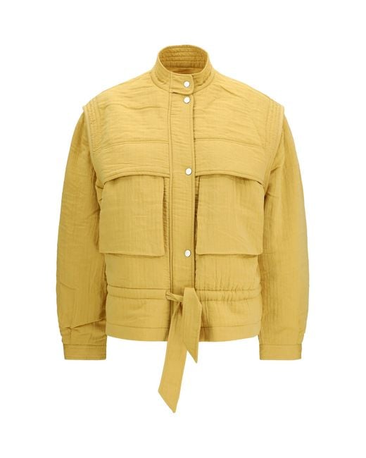 Isabel Marant Yellow Marant Etoile Blandina Jacket