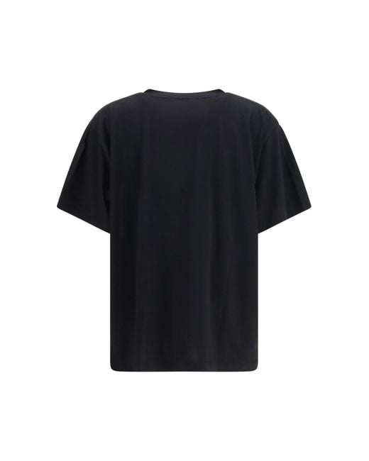Khaite Black Linda V-Neck T-Shirt