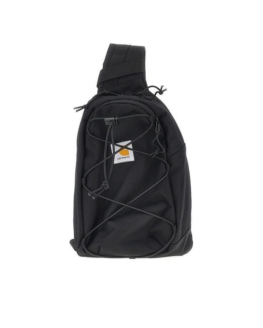 Carhartt Black 'Kyle' Technical Canvas Sling Bag for men