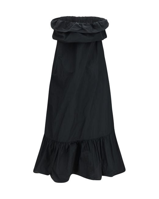 Saint Laurent Black Sleeveless Country Dress