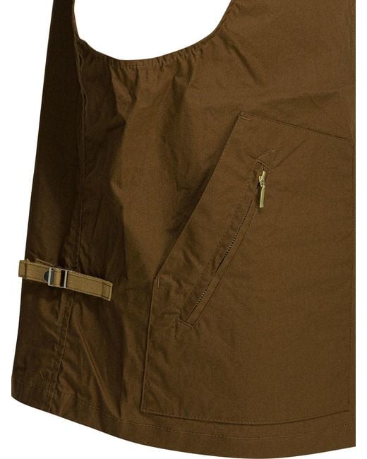 Manifattura Ceccarelli Green "New Travel" Sleeveless Jacket