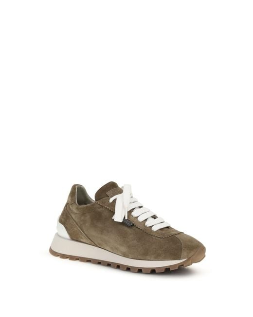 Brunello Cucinelli Multicolor Sneakers With Iconic Embellishments