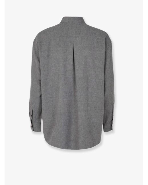 Totême Gray Viscose Blend Shirt