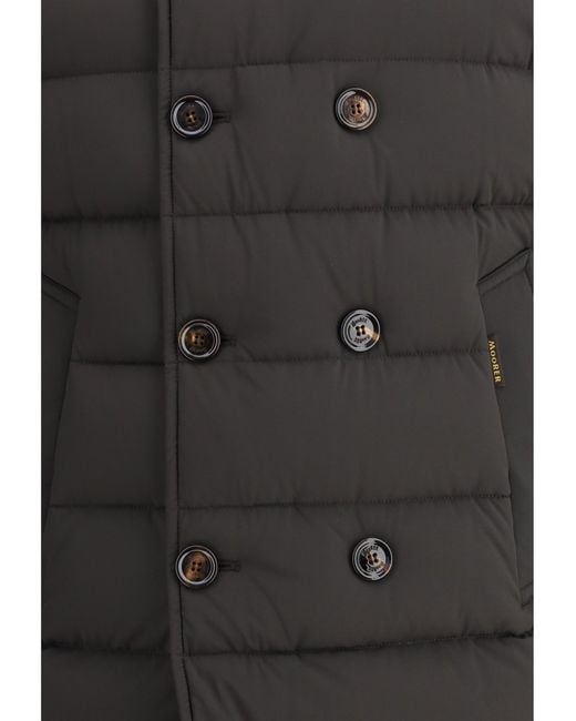 Moorer Black Florio Down Jacket for men