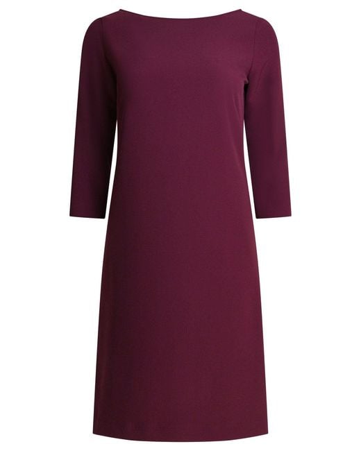 Semler Purple Sheath Dress Dresses Bordeaux