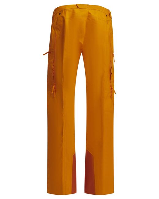 Arc'teryx Orange Sabre Technical Pants for men