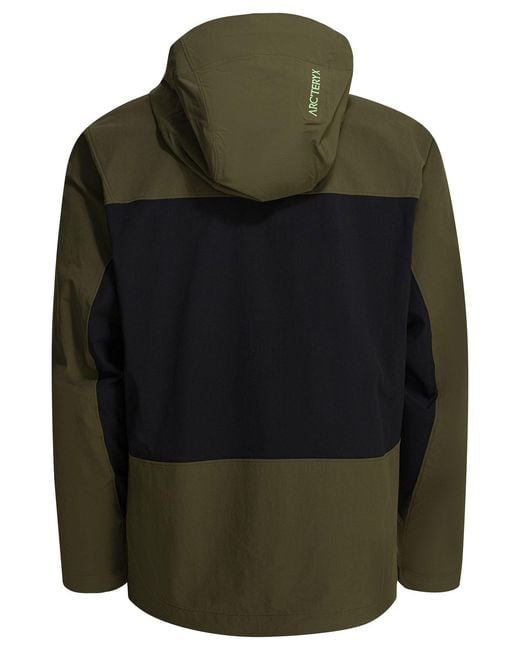 Arc'teryx Green Serratus Hdy Spotlight Jacket for men