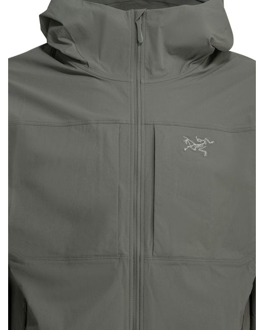 Arc'teryx Gray "Gamma Lt" Technical Jacket for men