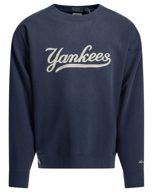 Polo Ralph Lauren Blue X Mlb Collection" Crewneck Sweatshirt for men