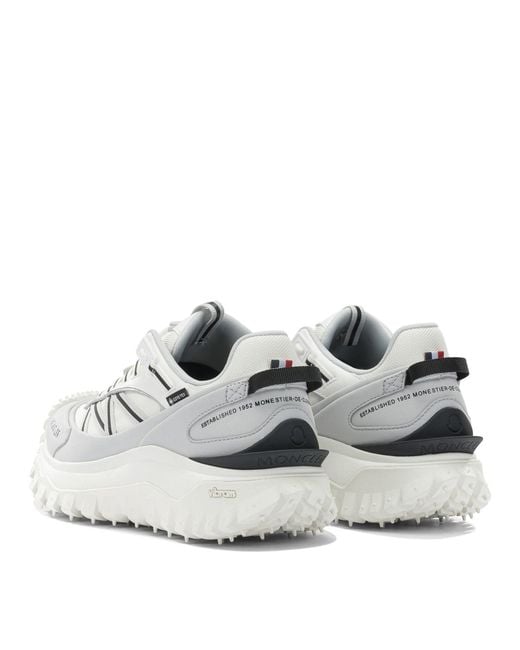 Moncler White Trailgrip Gtx-U Sneakers for men