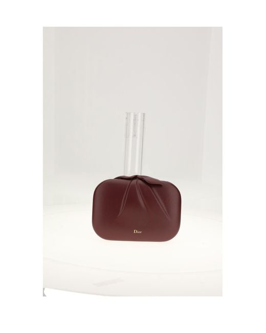 Dior White Shoulder Bag Box Nappa