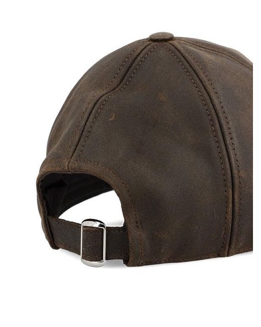 Céline Brown Triomphe Trucker Hat for men