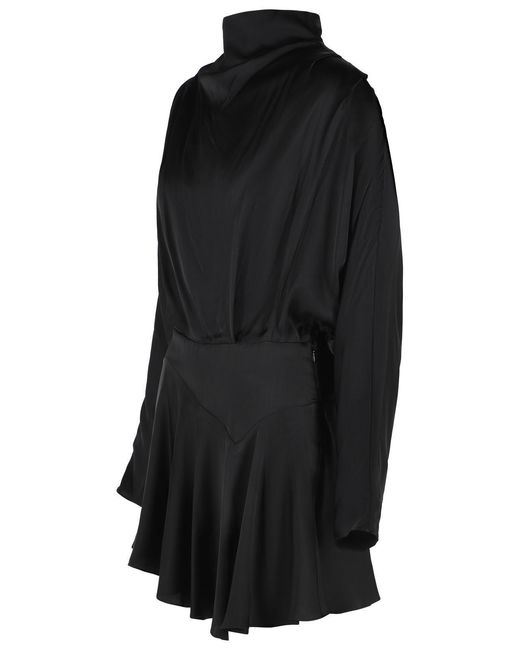 Isabel Marant Black 'Neline' Viscose Mini Dress