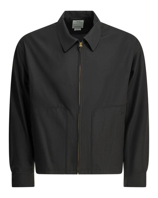 Visvim Black Somer Swing Overshirt Jacket for men