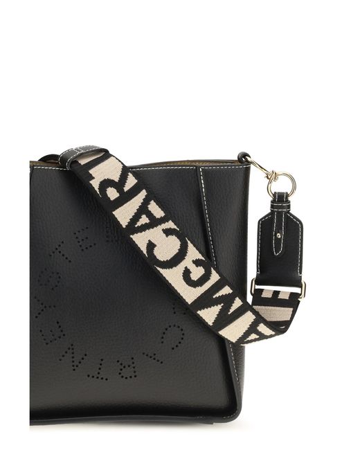 Stella McCartney Black Shoulder Bag Logo