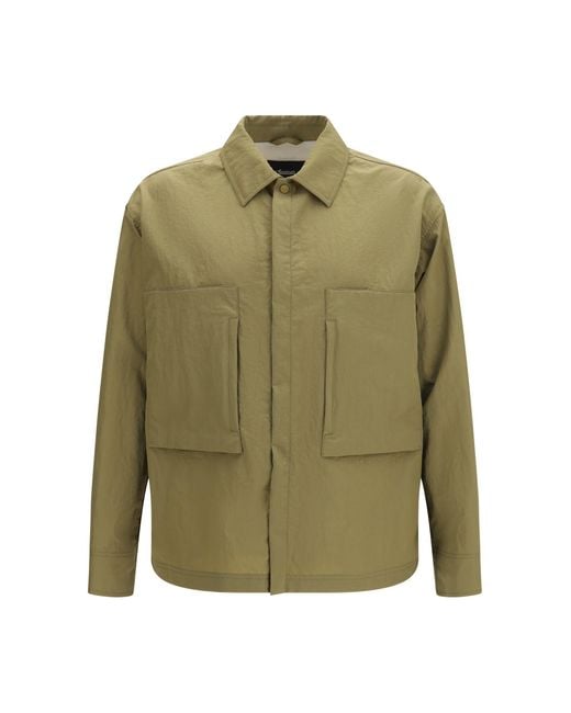 Laminar Green Shirt Jacket for men