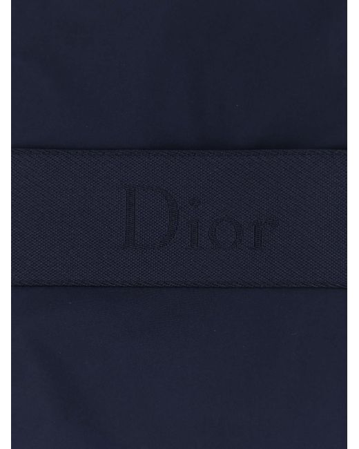 Dior Blue Dior Sleeveless Jacket With Padding for men