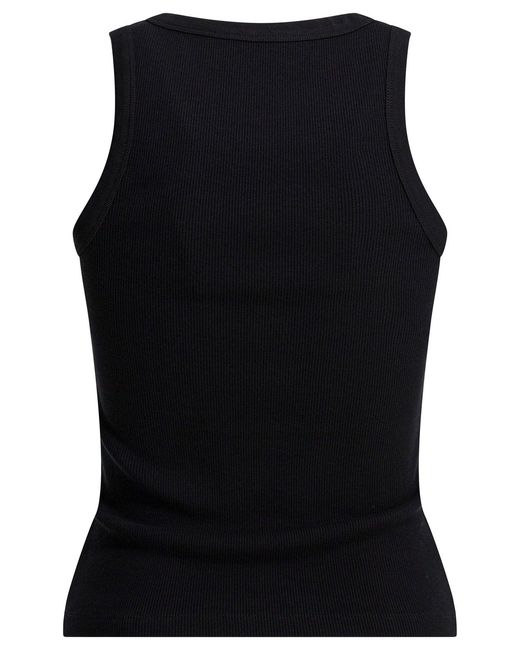 Givenchy Black Logo Tank Top