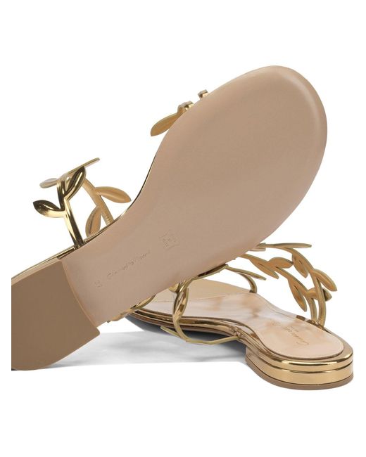 Gianvito Rossi White "flavia" Sandals
