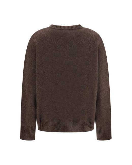 Loulou de Saison Brown Anton Cashmere Sweater Coffee