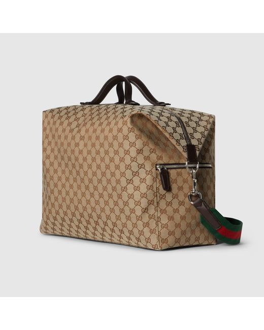 Gucci Metallic Gg Travel Crossbody Bag for men