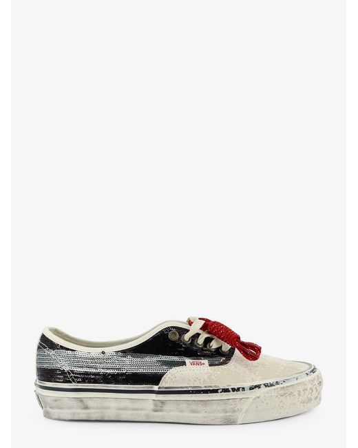 Vans White Sneakers Lx Authentic 44 Suede