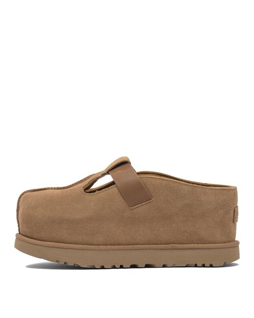 Ugg Brown Goldenstar Hi Clogs