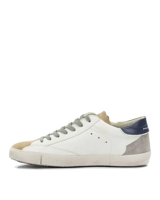 Philippe Model White Sneakers & Slip-On