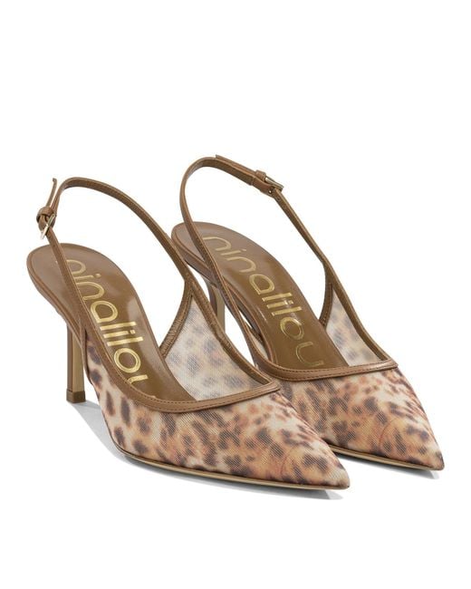 Ninalilou White Heeled Shoes
