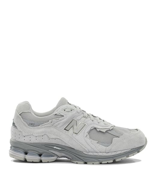 New Balance Gray "U2002Dx Protection Pac" Low Sneaker for men