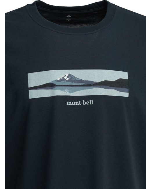 Montbell Black T-Shirts for men
