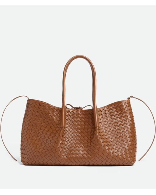 Bottega Veneta Brown "Pinacoteca" Large Shoulder Bag