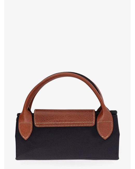 Longchamp Blue Le Pliage Nylon Handbag