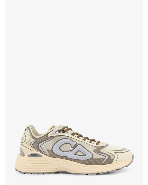 Men's White Dior B30 Countdown Tech Trainers