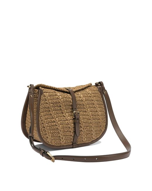 Etro Metallic Pony Shoulder Bags