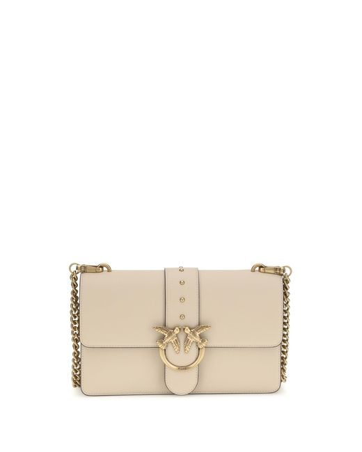 Pinko Natural Shoulder Bag One Simply Love